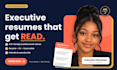 write an ats executive resume and CV
