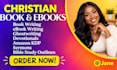 be your christian book editor and proofreader