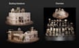 create modular buildings and architectural game assets