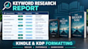 amazon kpd keyword research and book listing SEO
