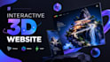 create immersive and interactive 3d website threejs, webgl, r3f, webgpu and gsap