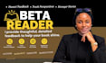 beta read your romance or nonfiction provide manuscript critique and suggestions