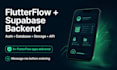 connect your flutterflow app to supabase backend, auth and database