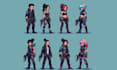 do pixel art animation pixel character monster sprite nsfw pixel art or game art