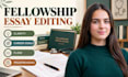edit your medical fellowship personal statement