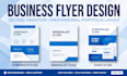 design modern business flyer, corporate flyer and company flyer