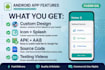 build custom android apk based on your idea