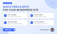 make quick updates to your wordpress site in 24 hours