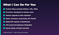 do odoo custom module development, bug fixing, upgrade and consultancy