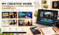 design youtube thumbnails and edit videos