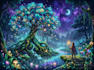create a beautiful digital illustration