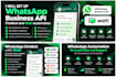 set up whatsapp business API chatbot and wati automation