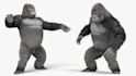 create 3d animal animation, 3d creature modeling, animal model, fur, and rigging
