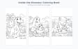 create cute dinosaur coloring pages for kids