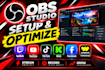 setup and configure obs studio for professional live streaming or recording