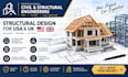 Be your civil and structural engineer for structural design for usa and ...