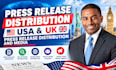 do press release distribution USA UK press release distribution and media