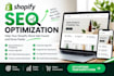 do shopify SEO optimization for products and collections
