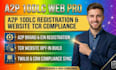 do a2p 10dlc registration website tcr compliance