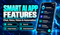 develop ai mobile apps, ai websites and saas applications