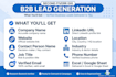 do b2b lead generation linkedin leads and prospect list