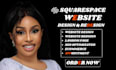 build squarespace website design, redesign squarespace , squarespace website