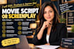 edit proofread movie script, screenplay script editing movie script writing