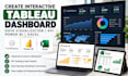 create interactive tableau dashboard data xenbar kpi power bi excel