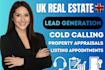 cold calling real estate cold calling appointent setting customer service calls