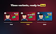 design youtube thumbnails with variants for ab testing