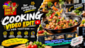 edit professional cooking and recipe videos