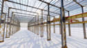create structural metal frame building, drywall, container steel home, pole barn