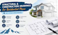 do structural and construction drawings for residential plan as utah engineer