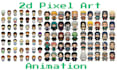 2d pixel art animation for games and custom sprite sheets