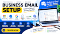 setup microsoft 365 outlook google workspace zoho mail mailerlite, domain email