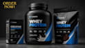design supplement packaging, protein labels and vitamin bottles