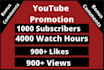do  youtube channel promotion,short video subscription growth for monetization