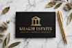 design luxury minimalist real estate and fashion brand logo