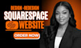 build squarespace website, redesign squarespace landing page, squarespace expert