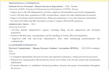 create a professional resume and CV