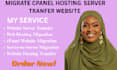 migrate cpanel hosting vps server dedicated clouddomain tranfer dns websi