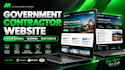 build a professional government contractor website