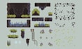 make pixel art tileset background sprite sheet rpg map 2d top down game assets