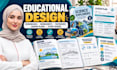 design professional workbook worksheet textbook curriculum educational layout