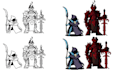 create smooth pixel art animation, sprite sheets and 8 direction game characters