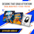 design professional social media posters and flyers