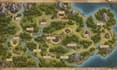 design 2d boardgame map, 2d map illustration, tabletop dnd map, fantasy game map