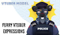 create custom furry vtuber models with live2d vtuber character and anime vtuber