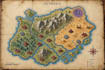 draw a custom map for fantasy, scifi, book or boardgame
