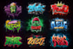 make a fantasy game logo